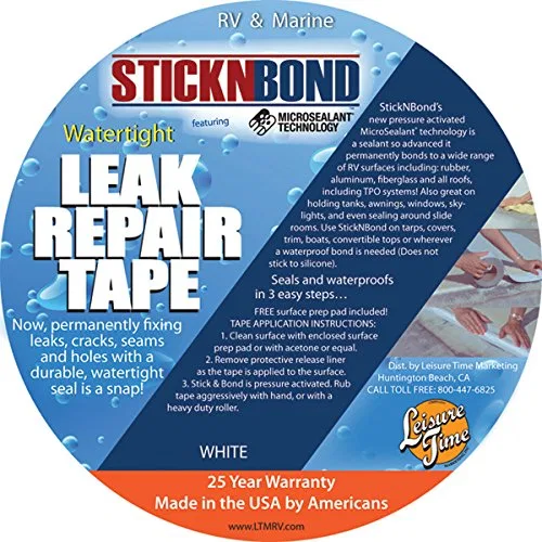 60021 – HENG'S IND Roof Repair Tape, Use To Repair Holding Tanks/ Fresh Water Tanks/ Pipes And Tears In Roof For Use ...